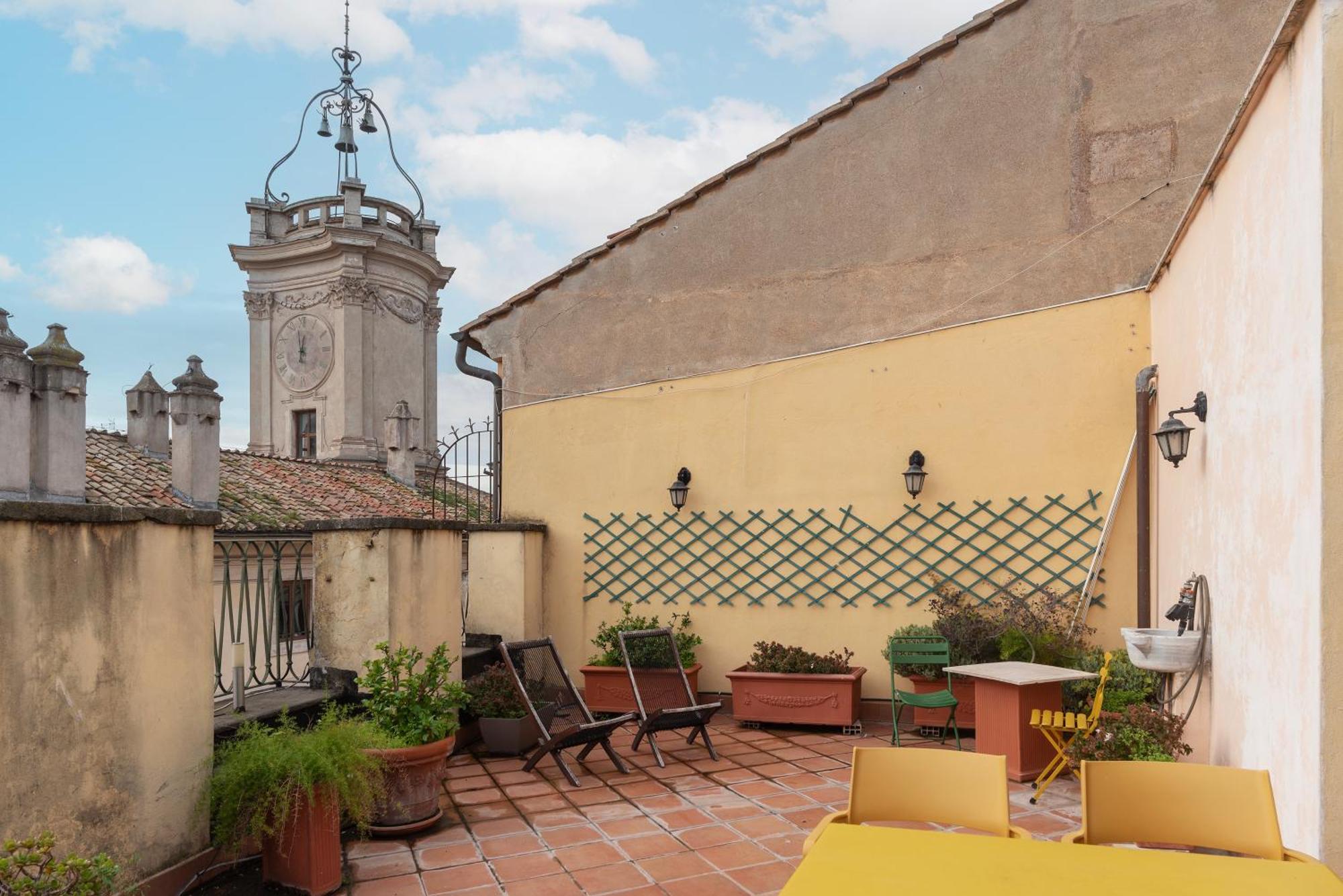 Apartamento Clock Terrace House Roma Exterior foto