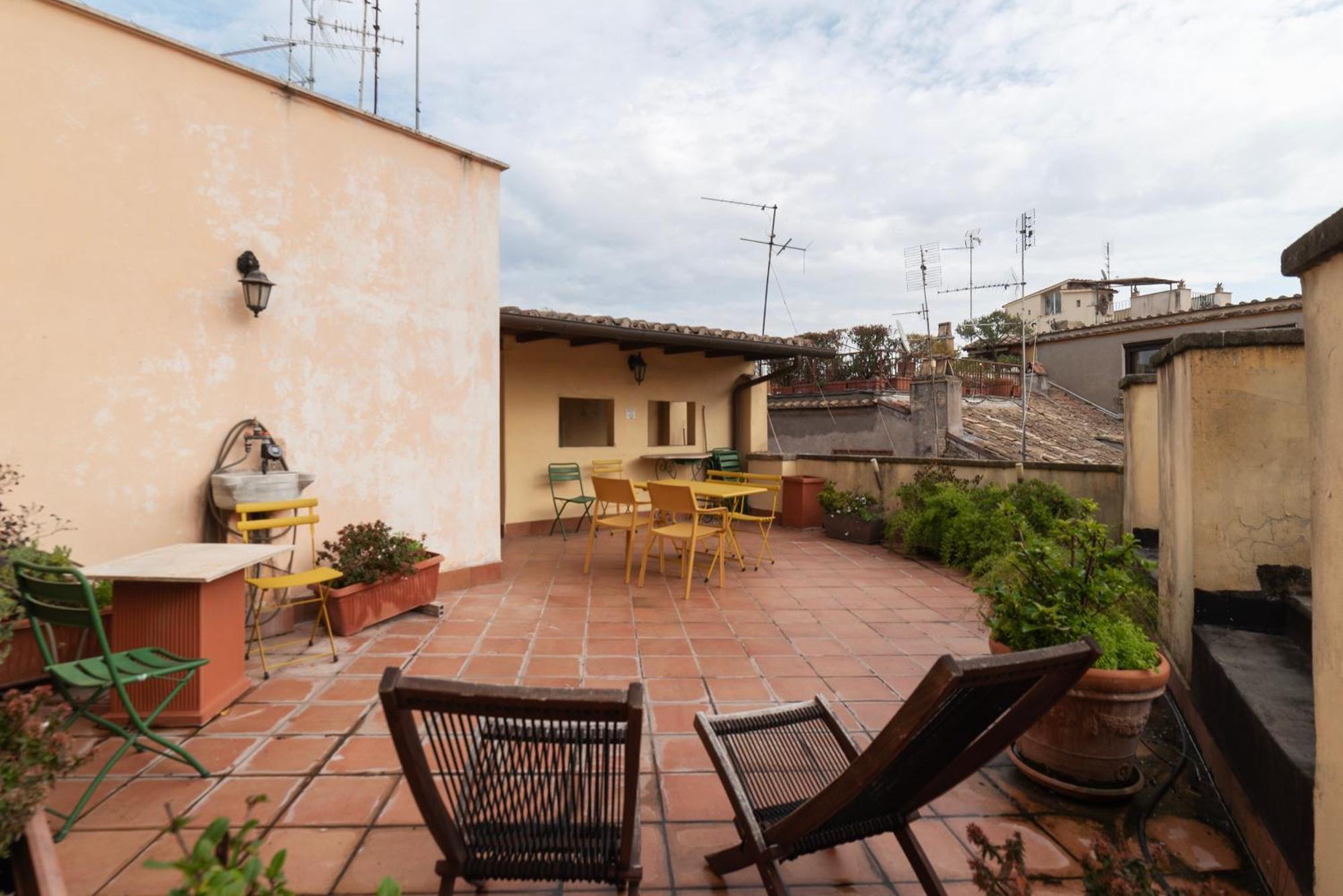 Apartamento Clock Terrace House Roma Exterior foto